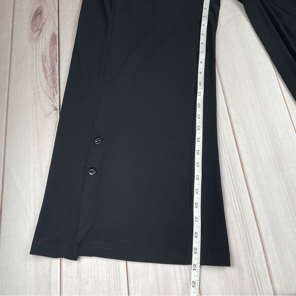 Cover Charge Pull on Wide Leg Pants Women’s XL Black 24” Inseam Goth Relaxed Fit - Picture 10 of 12